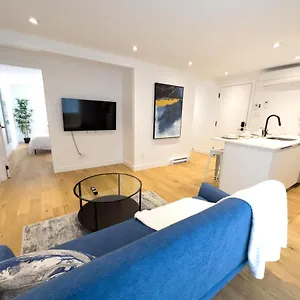 Appartement Charming 2-bedr Haven 2mins From Frontenac Metro, Montréal